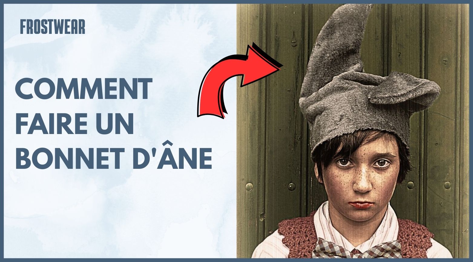 comment faire un bonnet d'âne