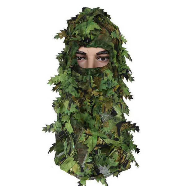 Cagoule camouflage 3D