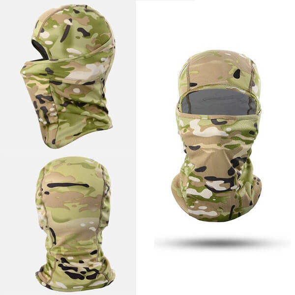 Cagoule militaire 1 trou