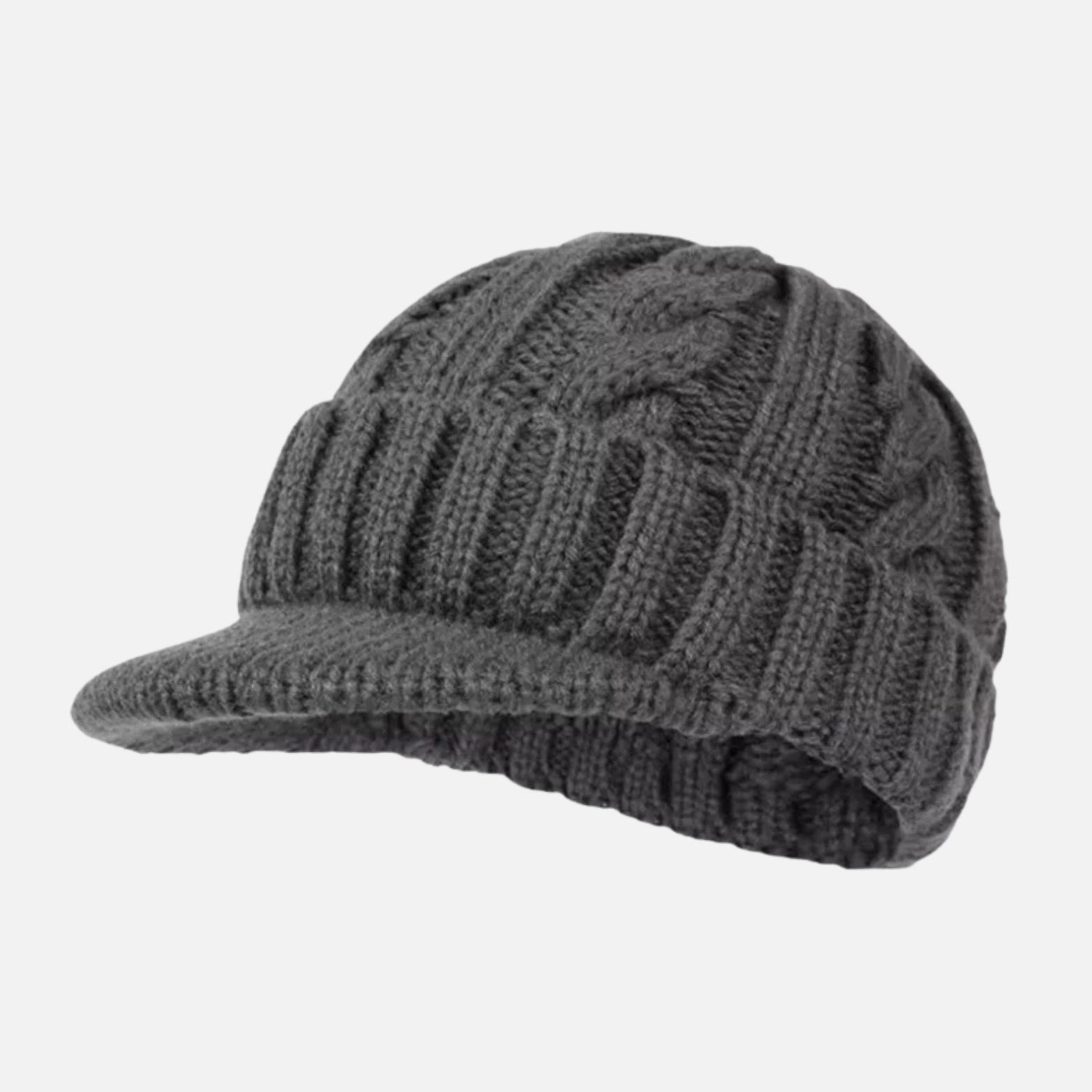 bonnet casquette au crochet