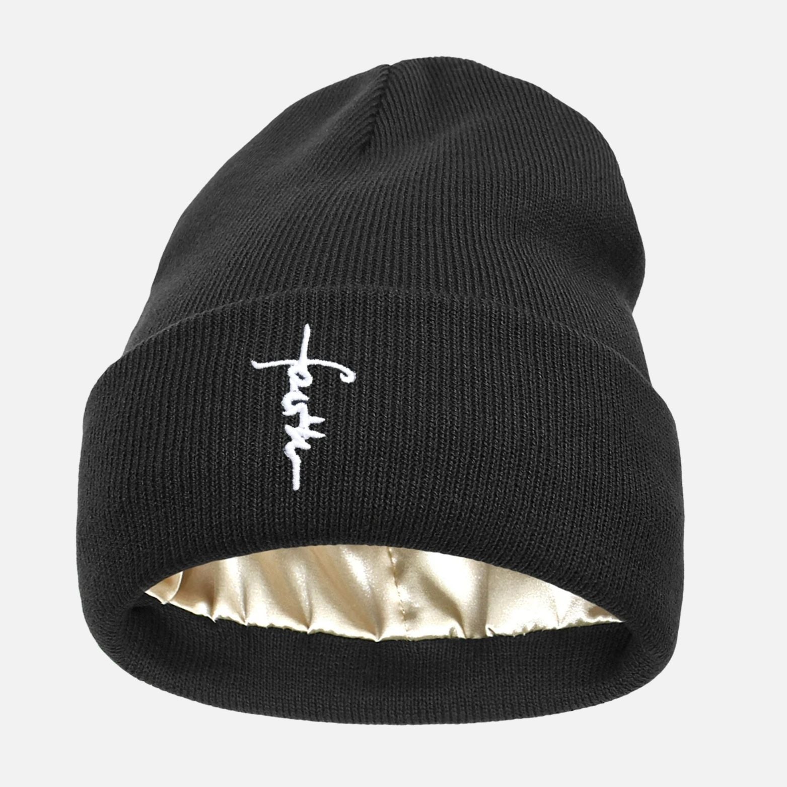 Bonnet en satin homme