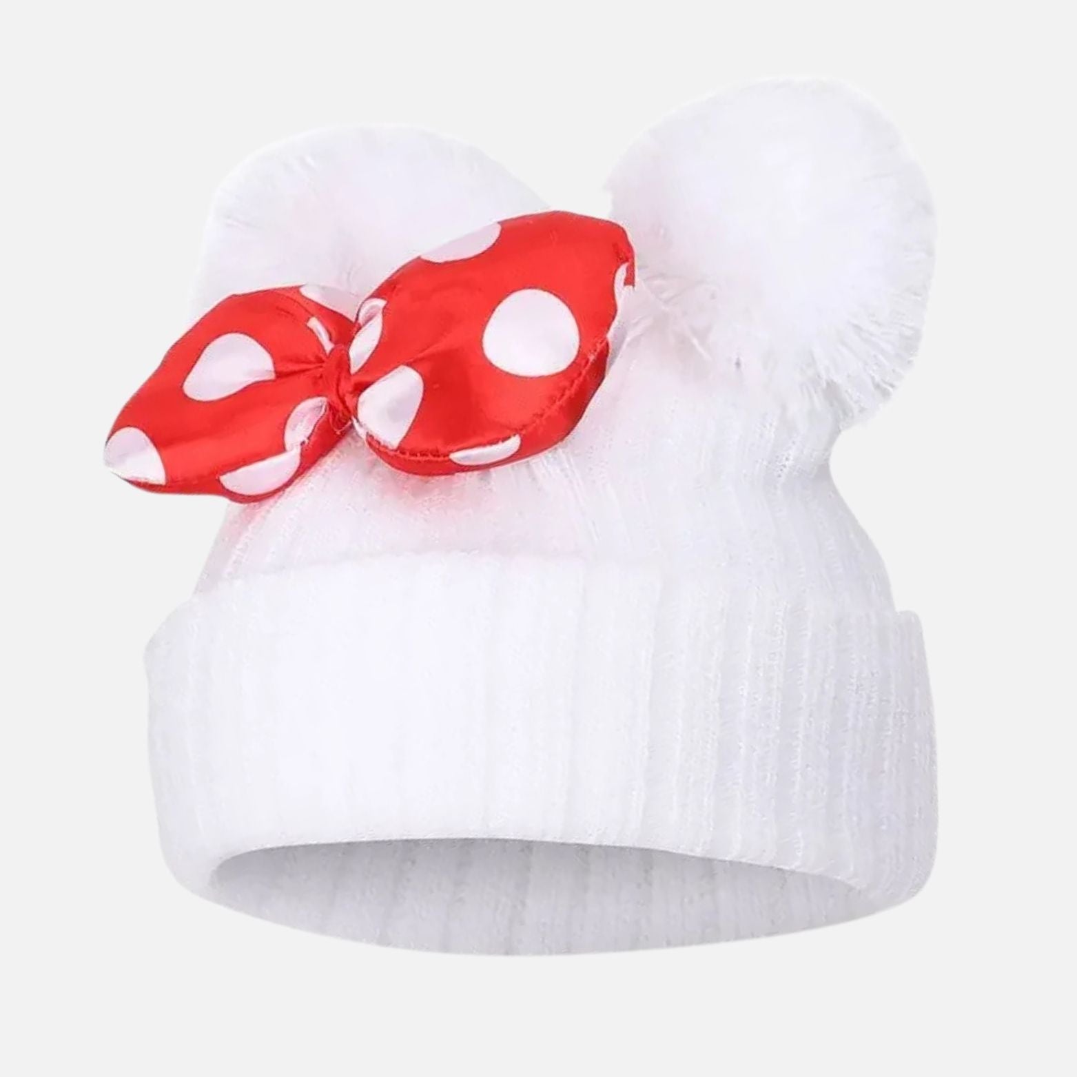 Bonnet bebe fille avec noeud | NEON