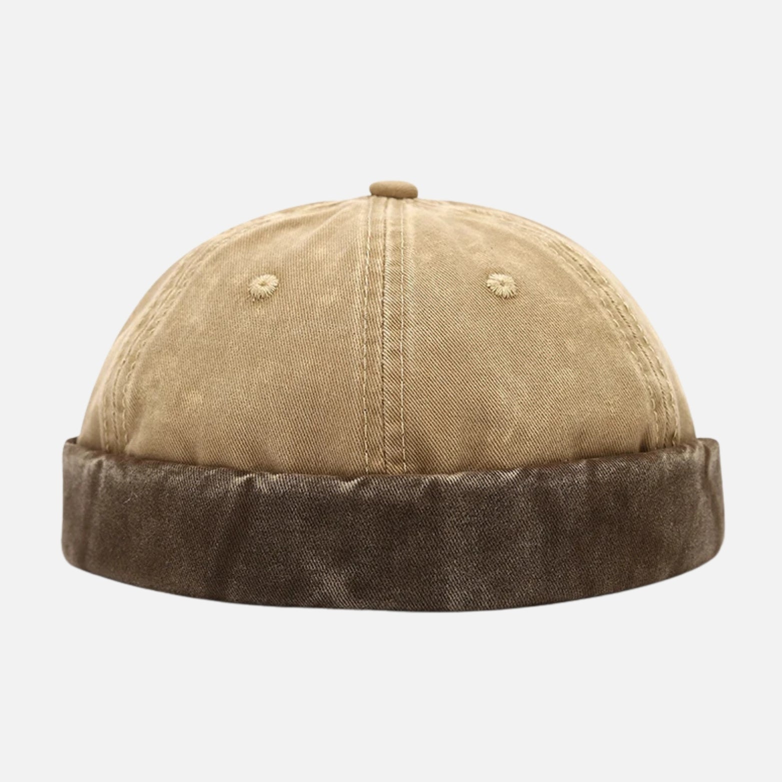 Bonnet docker marron uni | BROOWN'S