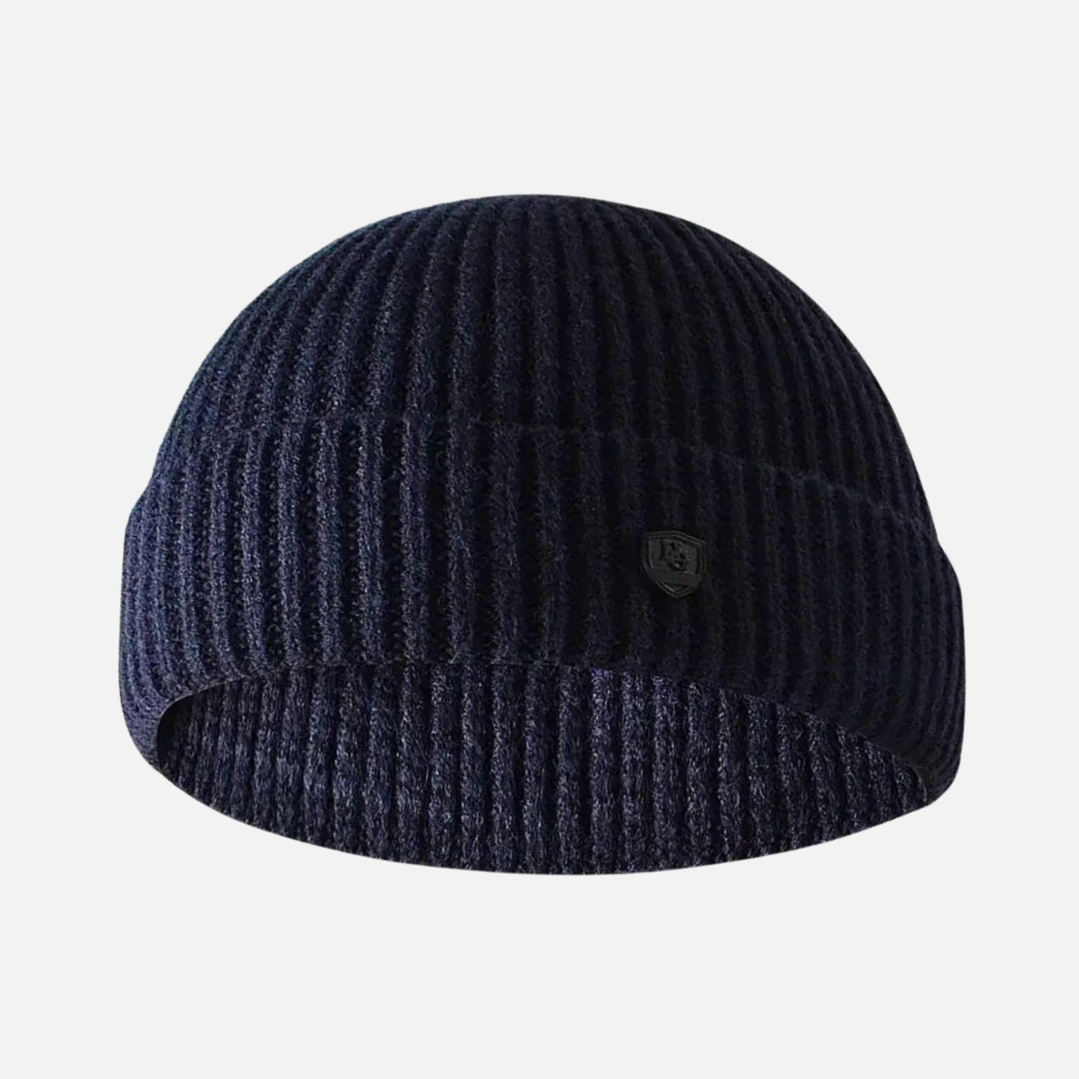 Bonnet bleu marine homme