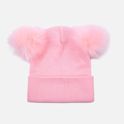 Bonnet 2 pompons | FURRY'CAP