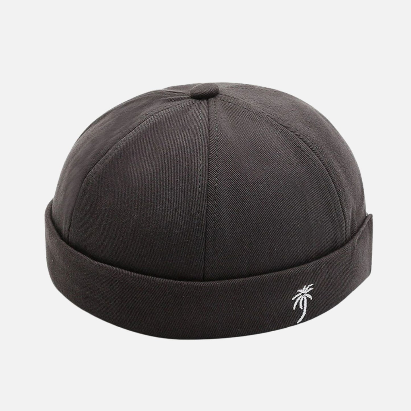 Bonnet docker coton brodé | PALMIER