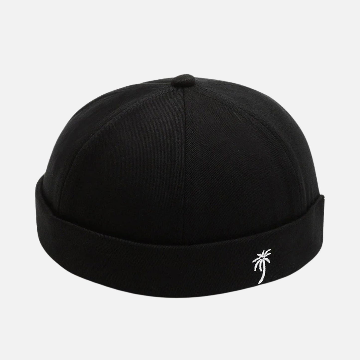 Bonnet docker coton brodé | PALMIER