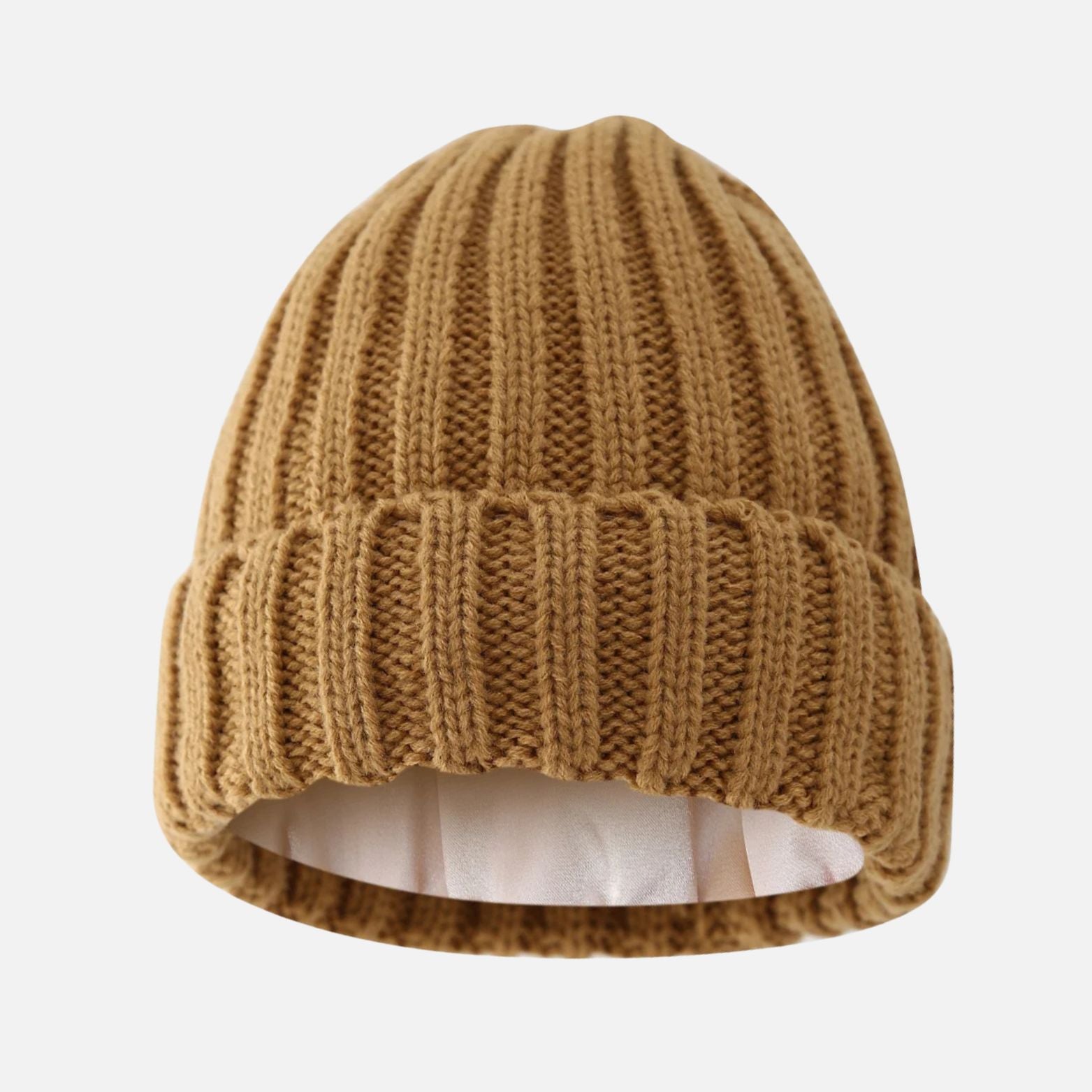 bonnet en satin noir