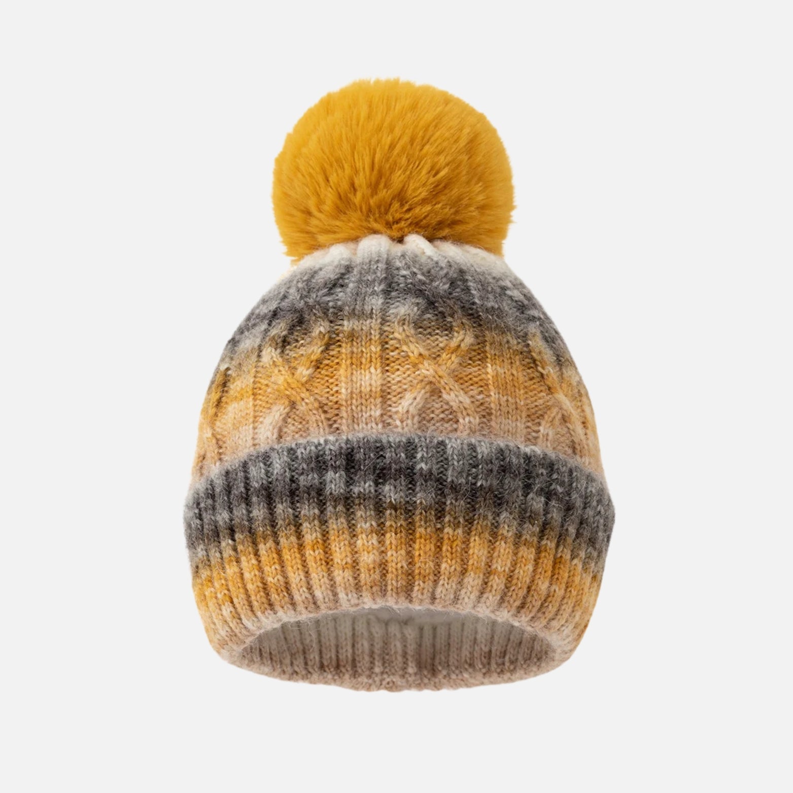 Pompon Fourrure Bonnet | ROND