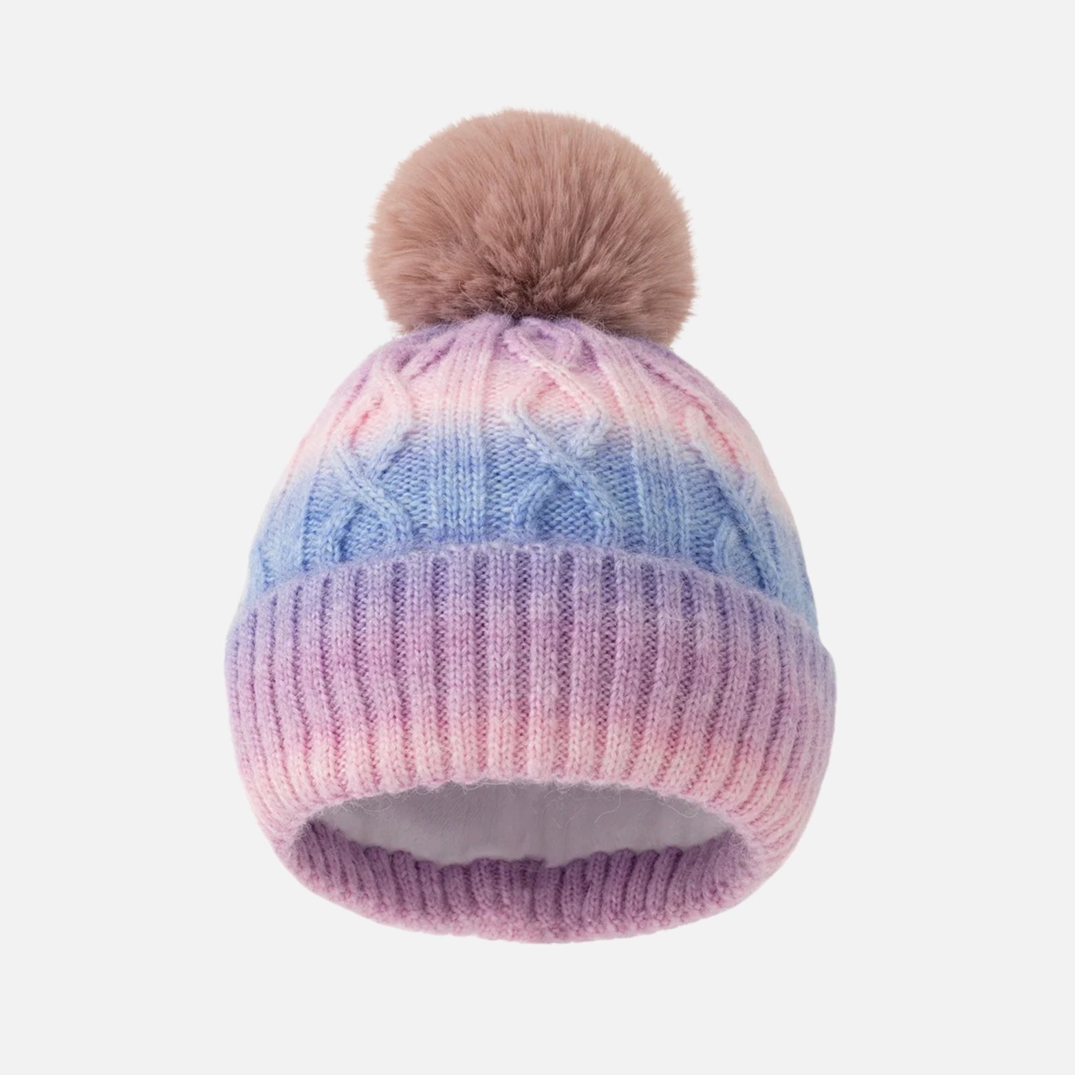Pompon Fourrure Bonnet | ROND