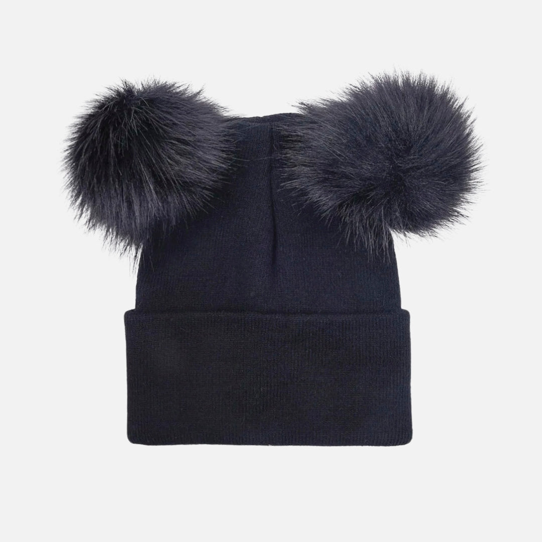 Bonnet 2 pompons | FURRY'CAP