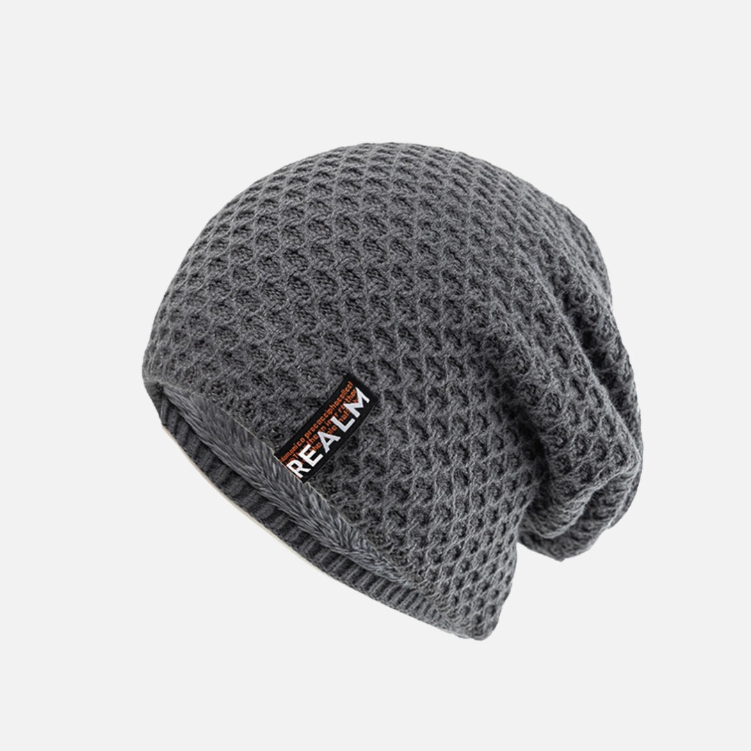 Bonnet Gris Homme | GREY'KNIT