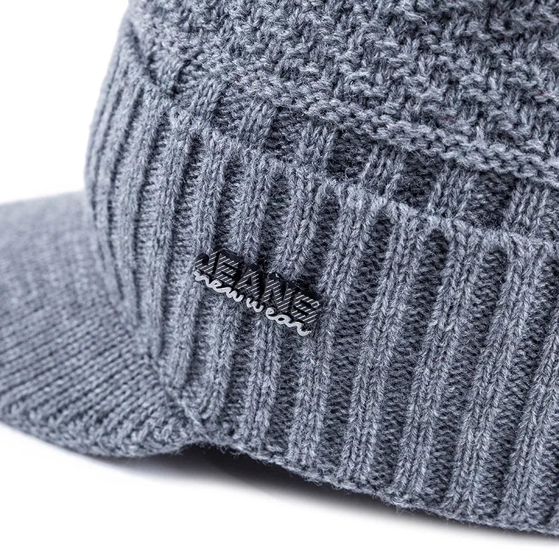 Bonnet Casquette Laine Femme