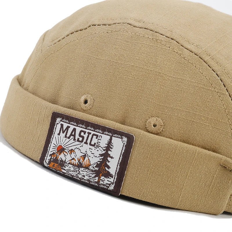 Bonnet Docker Verte Uni | GREEN'S
