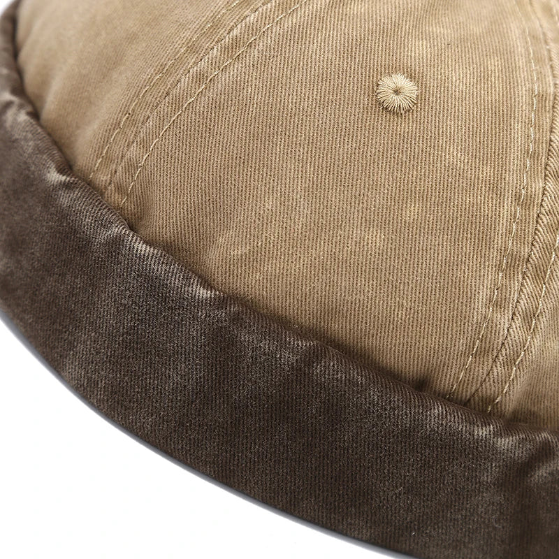 Bonnet docker marron uni | BROOWN'S
