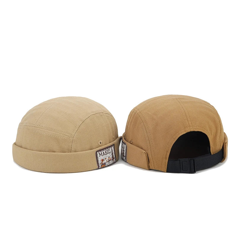 Bonnet Docker Verte Uni | GREEN'S
