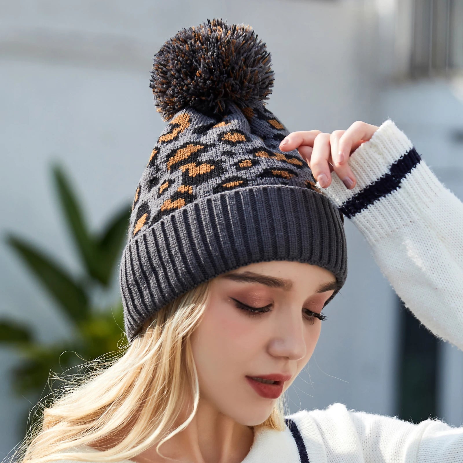 Bonnet Léopard Femme | KLN'S
