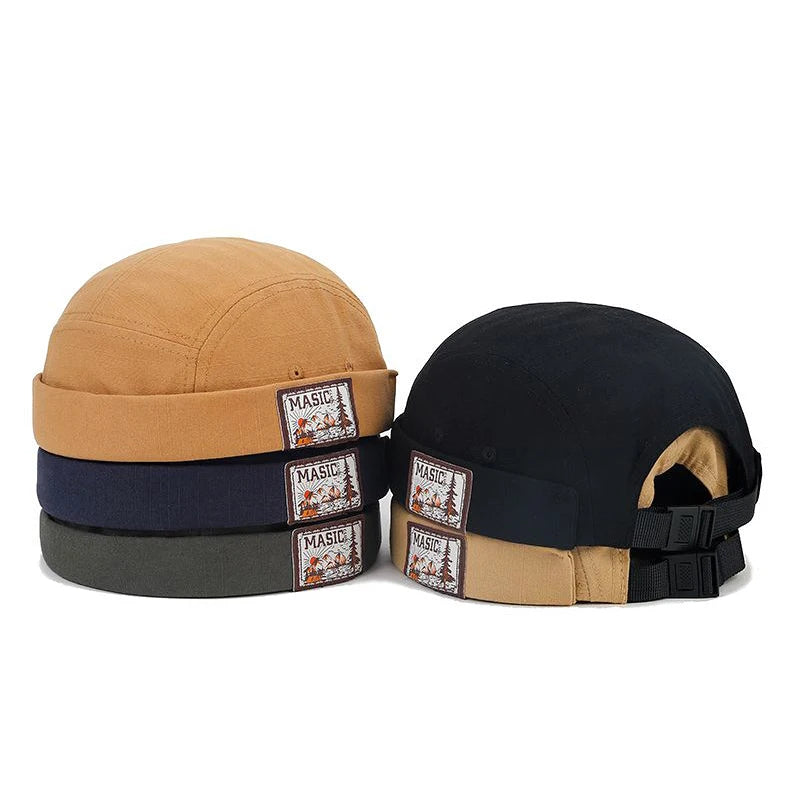 Bonnet Docker Verte Uni | GREEN'S