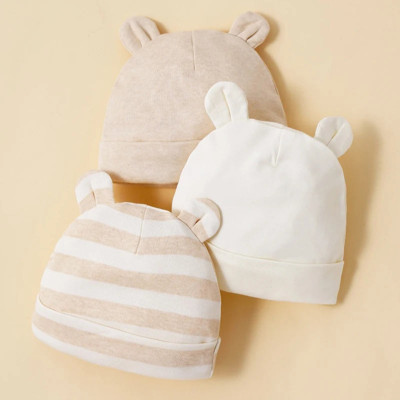 Bonnet Beige Bebe | 3 Piece