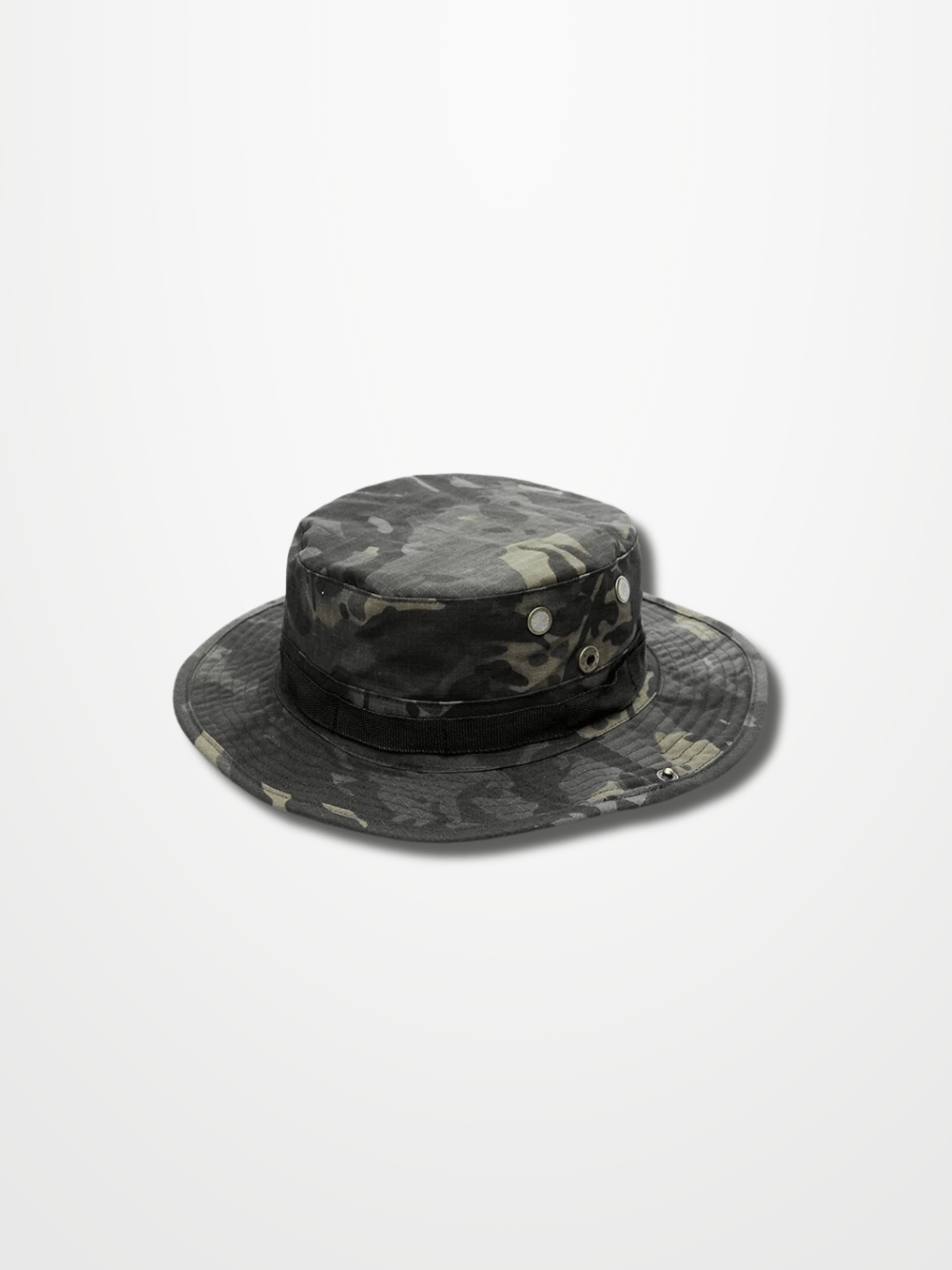 Chapeau de Brousse Militaire Noir