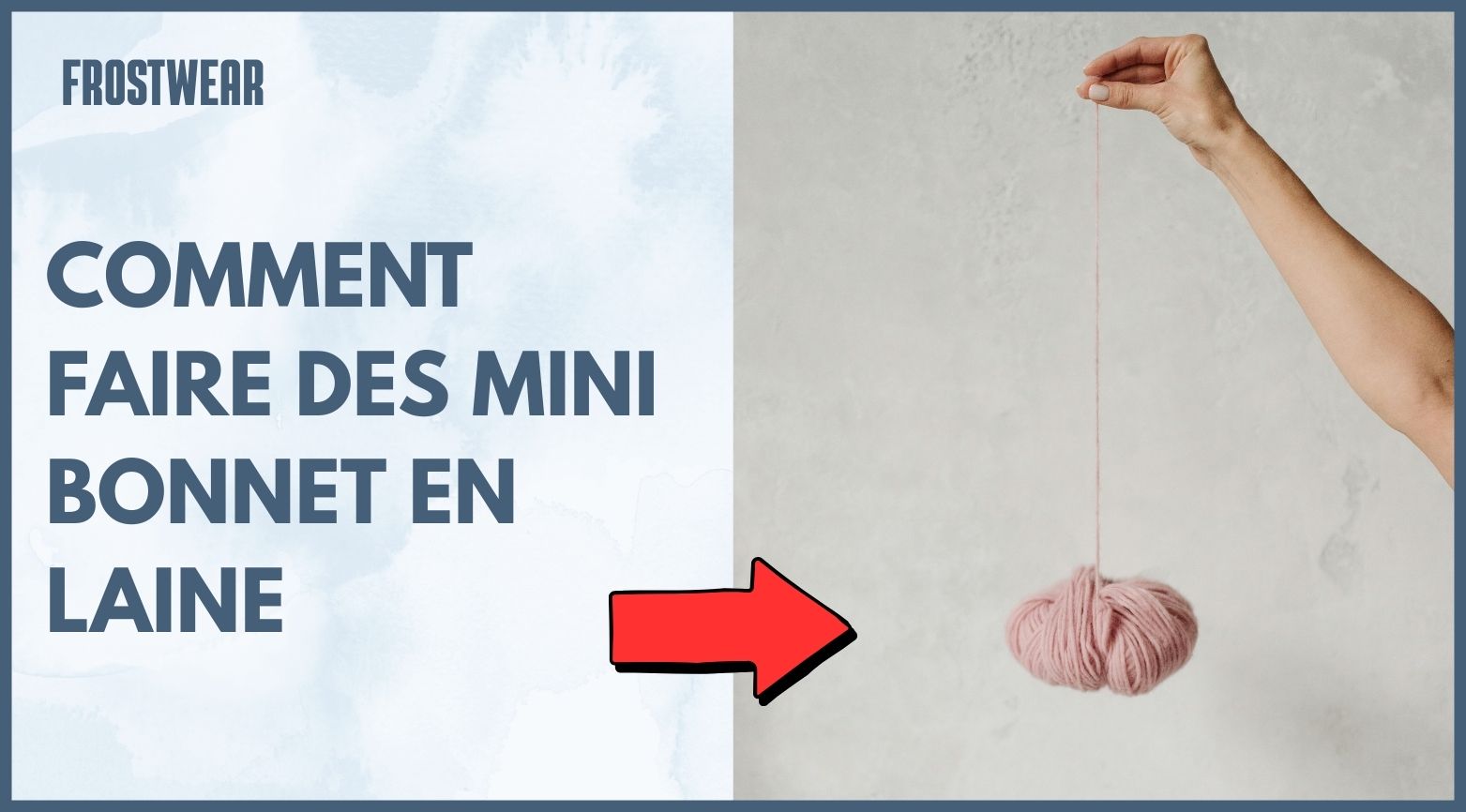 comment faire des mini bonnet en laine