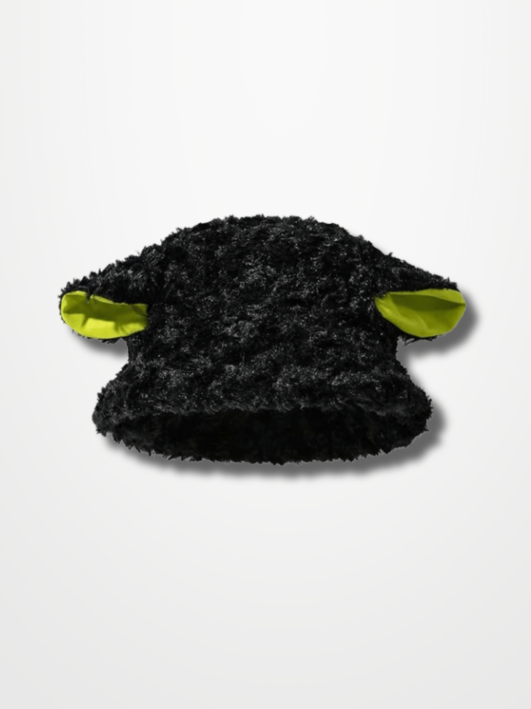 Bob Fourrure Noir en fourrure synthétique ultra-douce pour un style hivernal tendance
