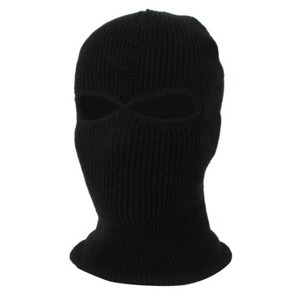 Cagoule chouette noire