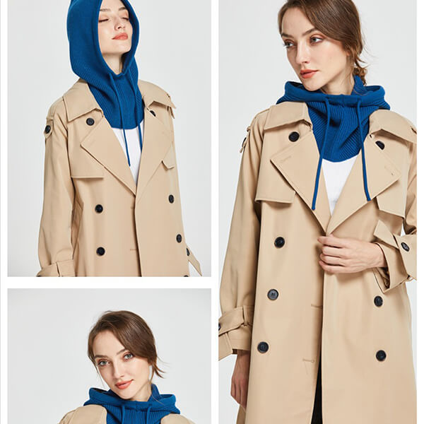 Cagoule cachemire hiver