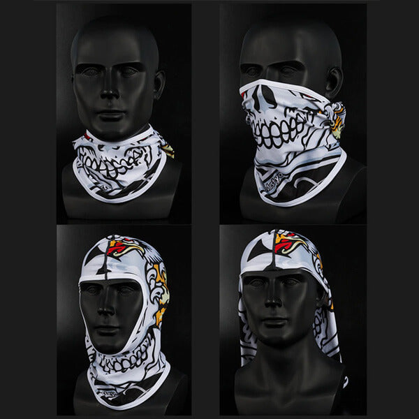 Cagoule moto skull