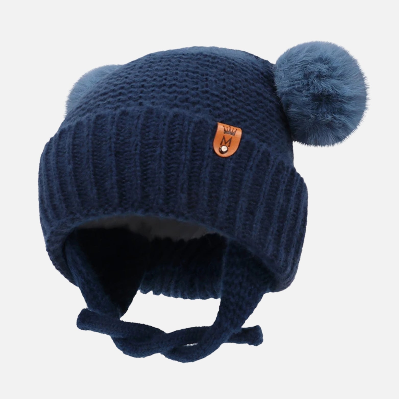 bonnet pompon bébé garçon