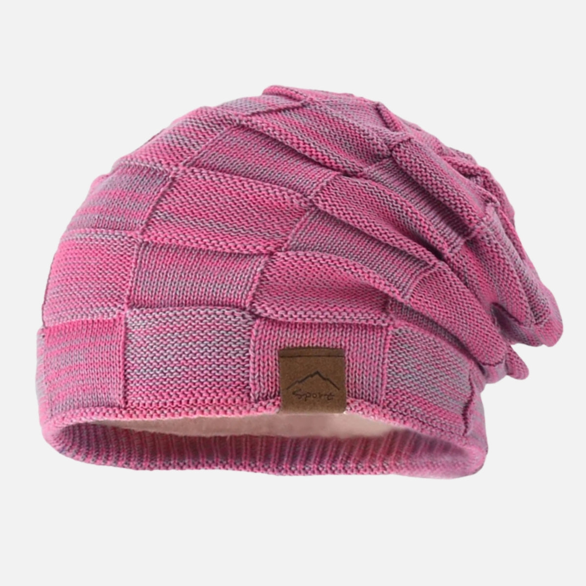 Bonnet long tombant femme