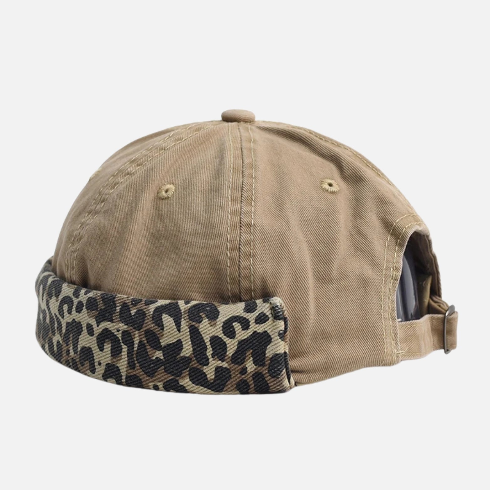 Bonnet Docker Femme Léopard