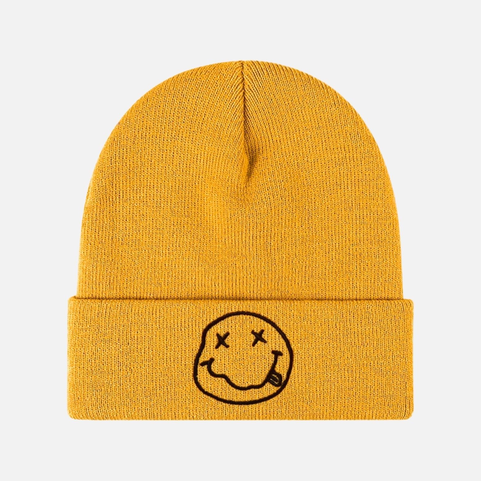 Bonnet jaune homme