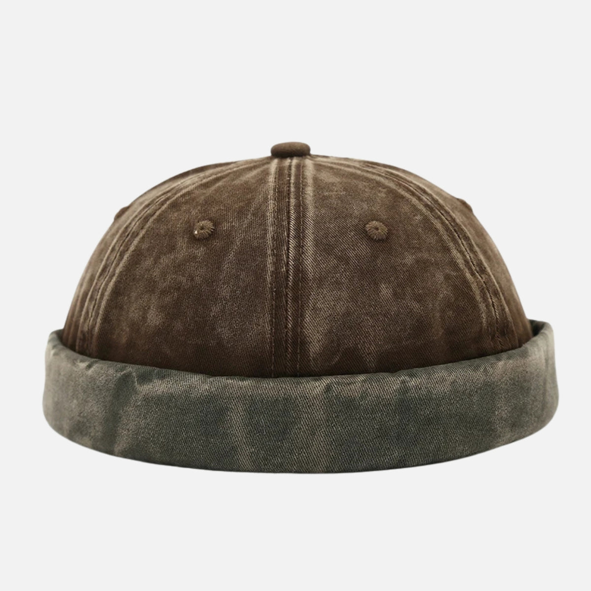 Bonnet docker marron uni