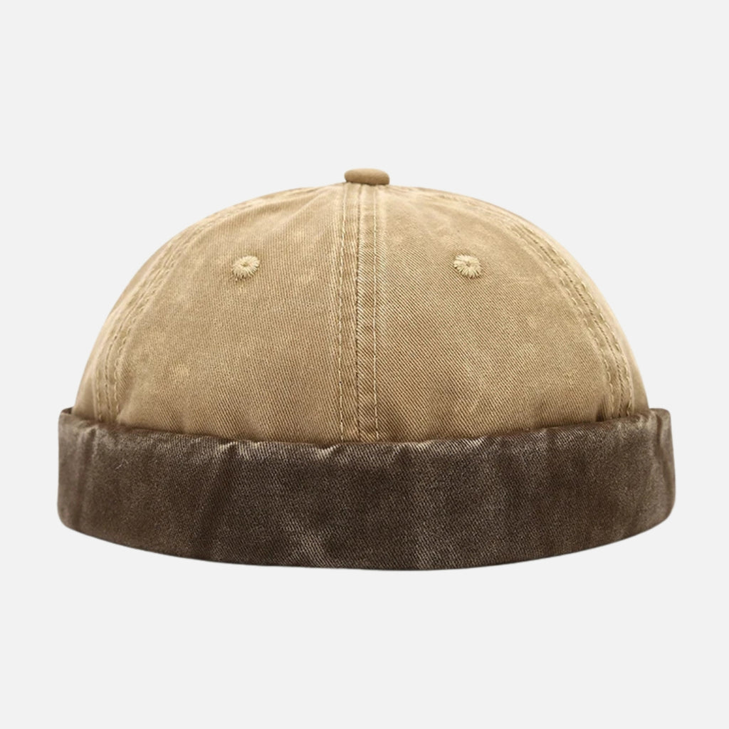 Bonnet docker marron uni | BROOWN'S