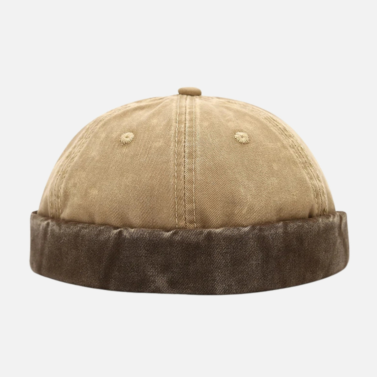 Bonnet docker marron uni | BROOWN'S