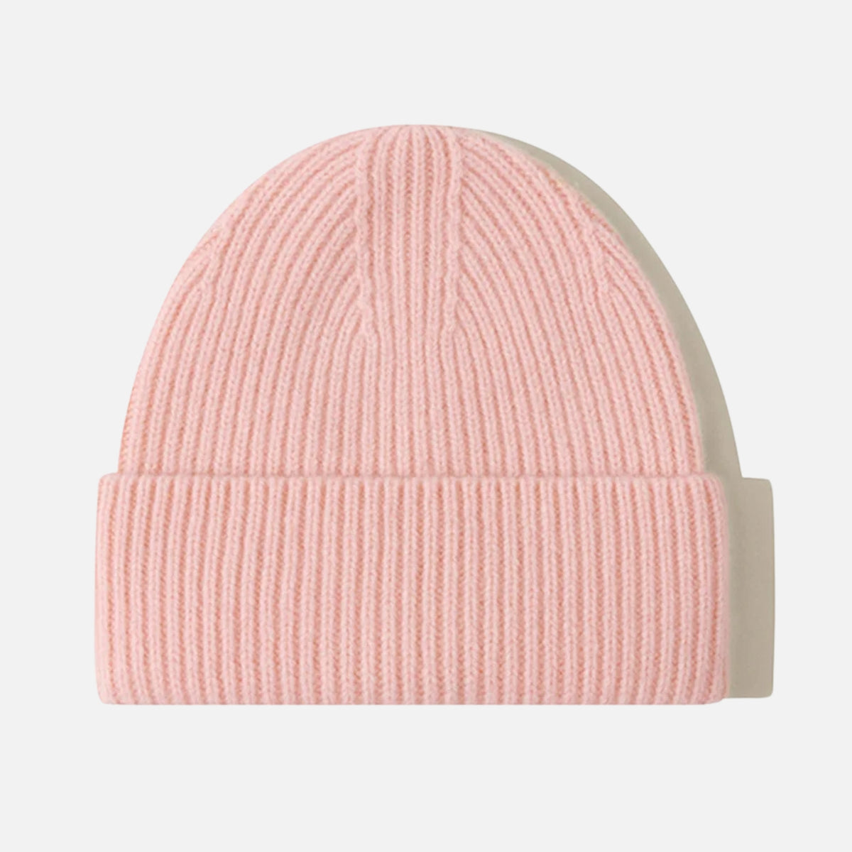 Bonnet rose pale femme