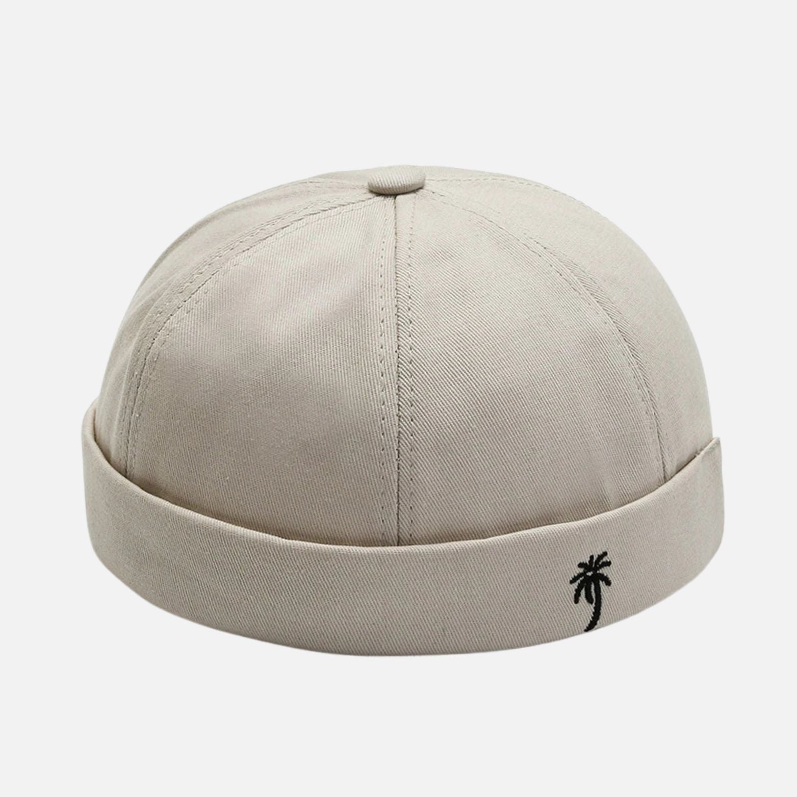 Bonnet docker coton brodé | PALMIER