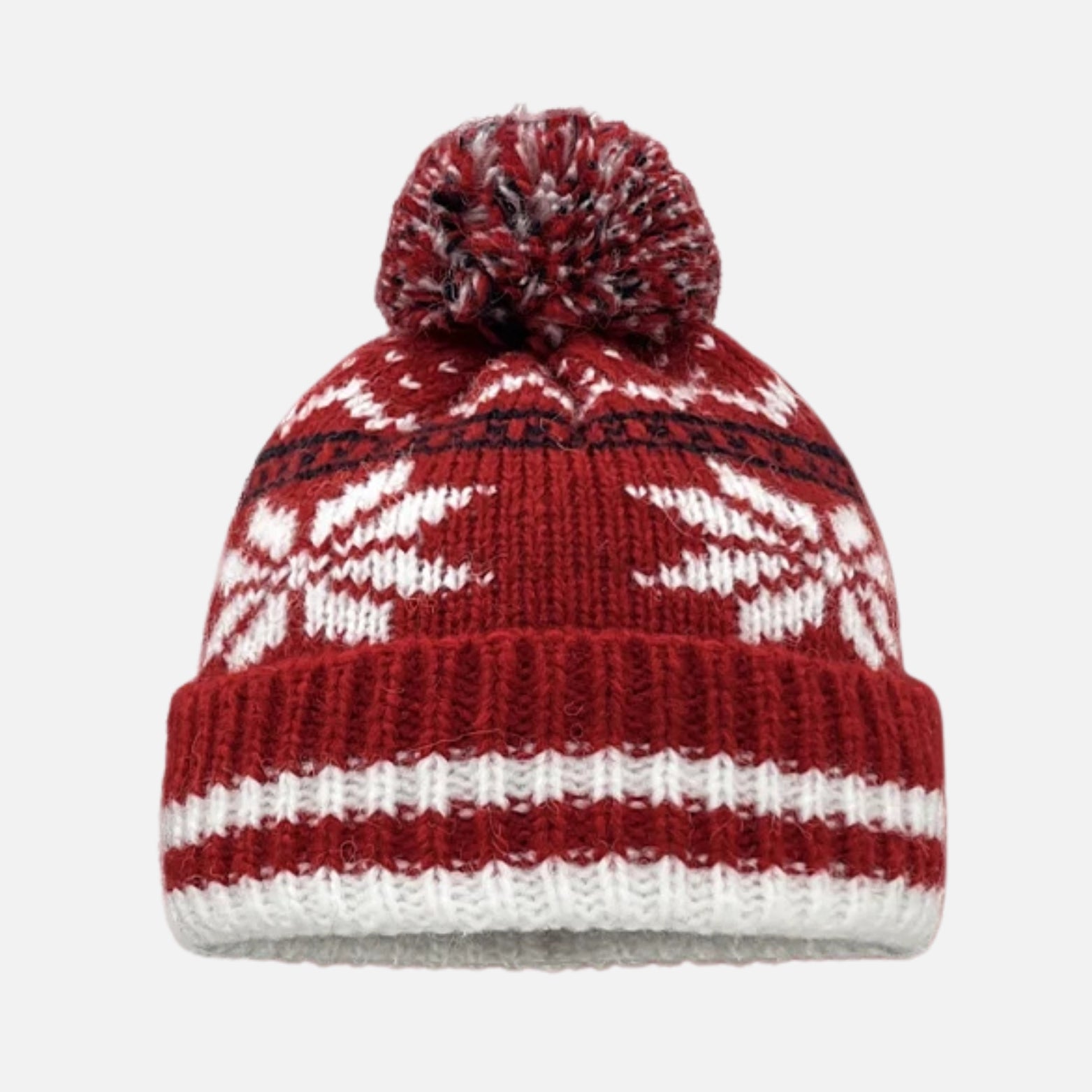 Bonnet femme hiver pompon | POWPOW