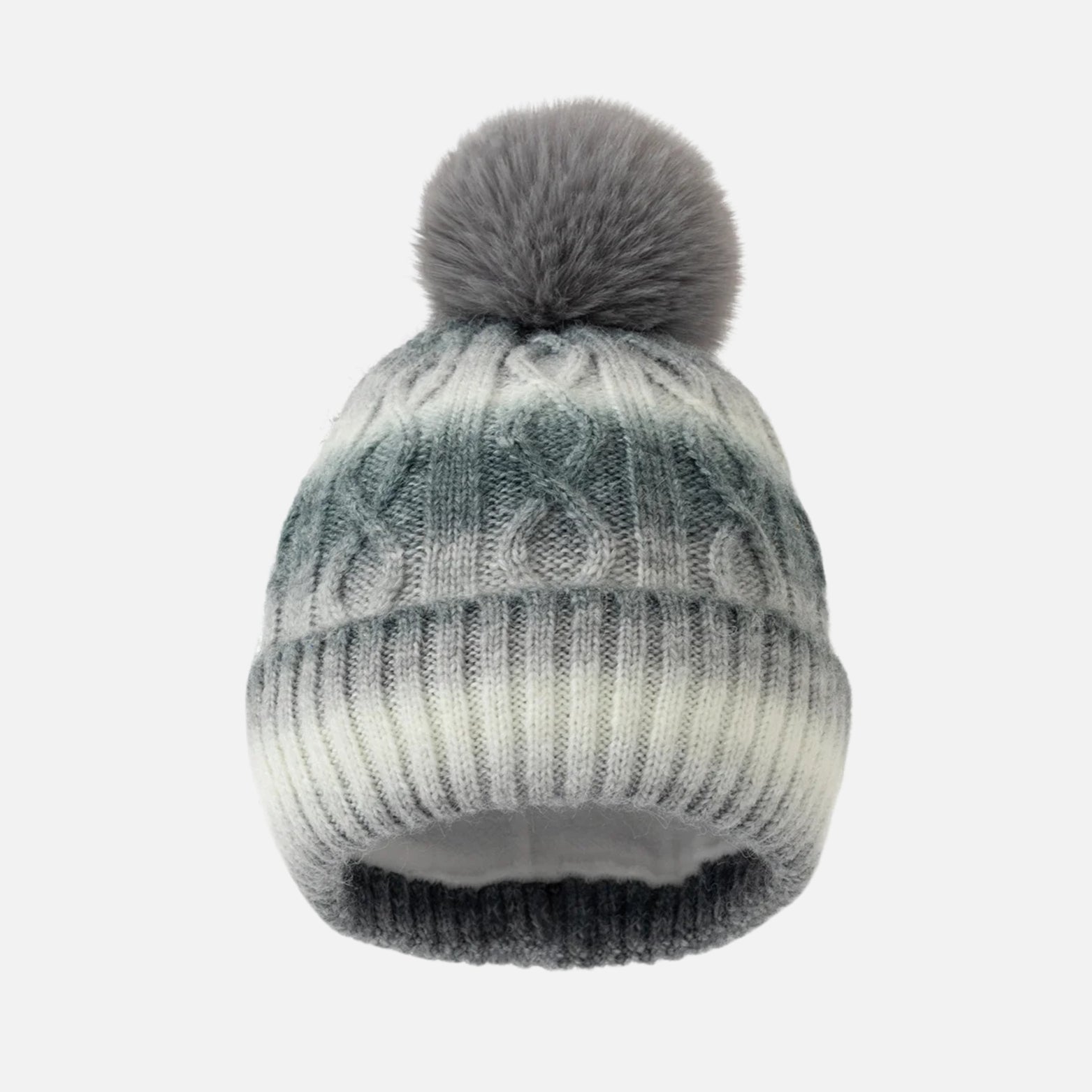 pompon fourrure bonnet