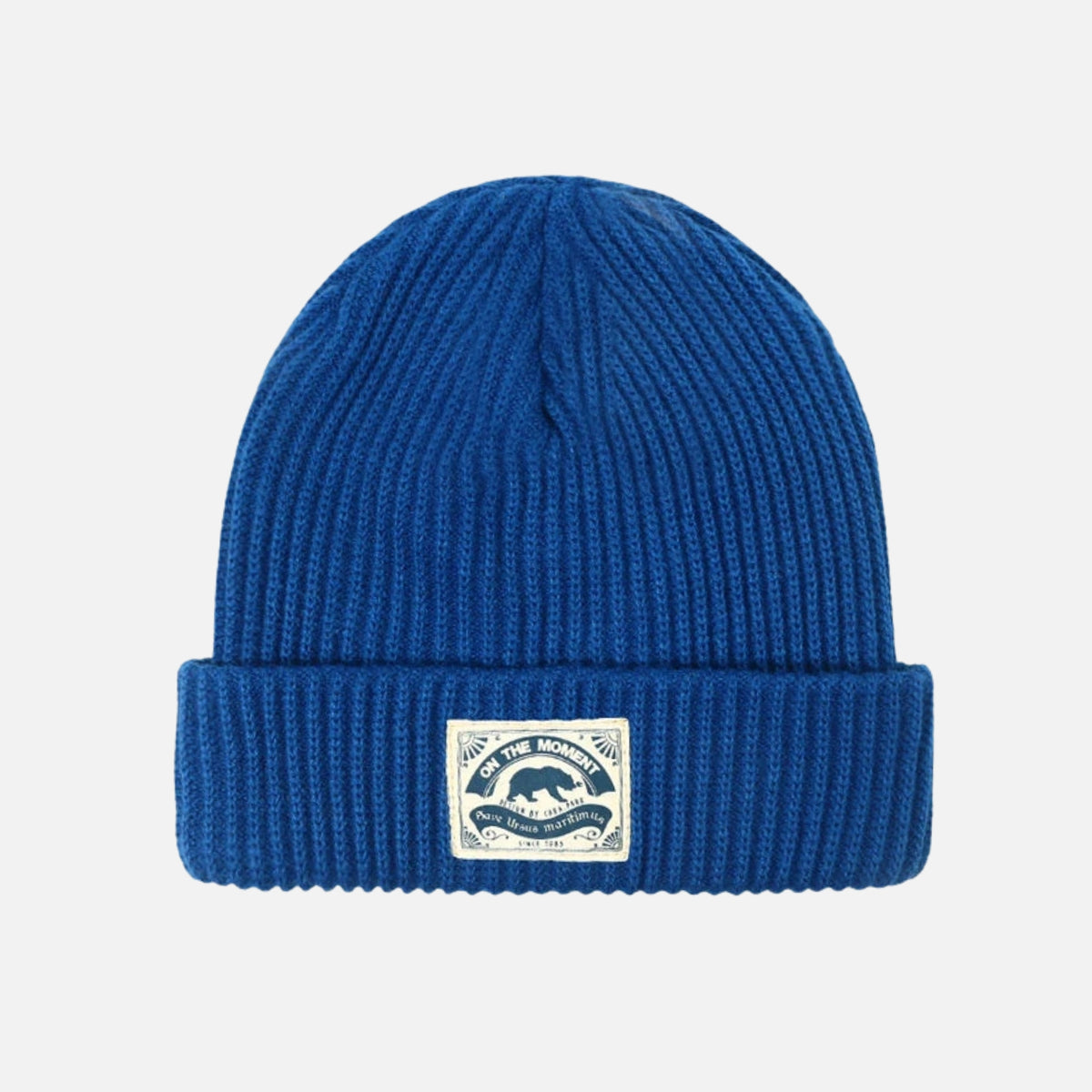 Bonnet bleu marine femme