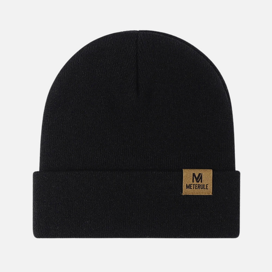 Bonnet Laine Noir Femme | NOIR'ÉLINE
