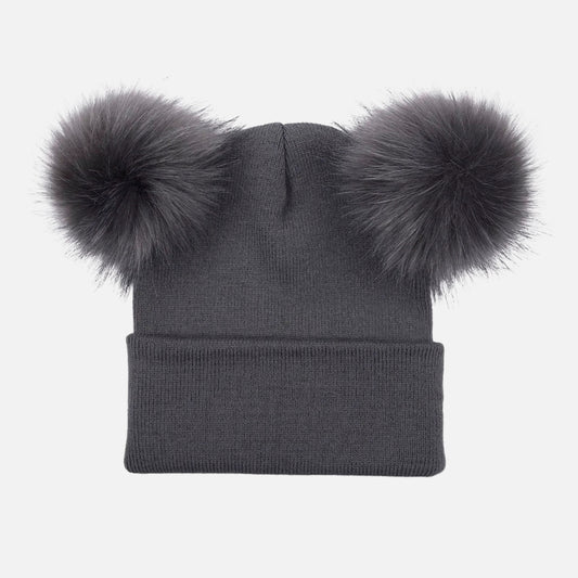 Bonnet 2 pompons | FURRY'CAP
