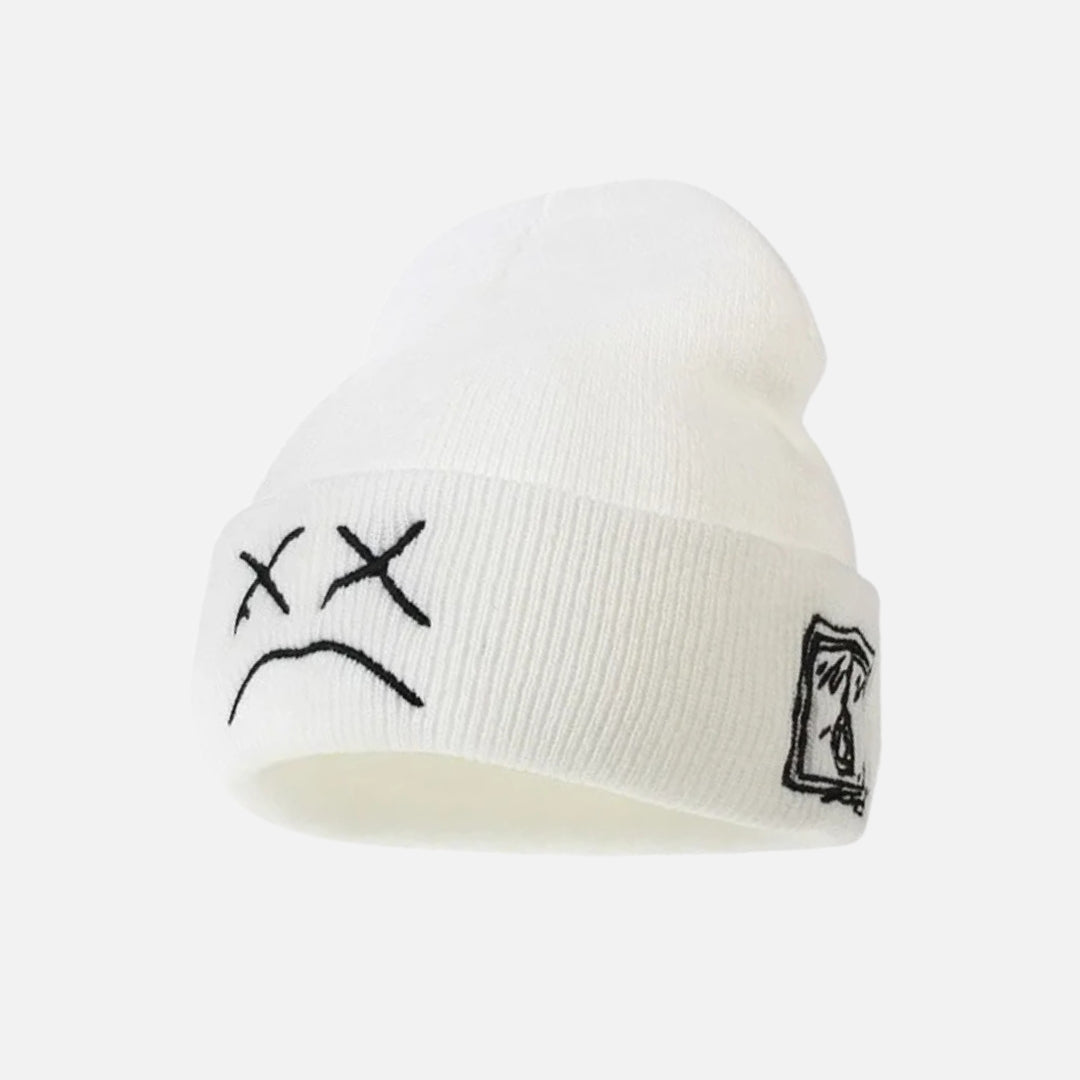 Bonnet laine noir homme | NOIR'BEANIE