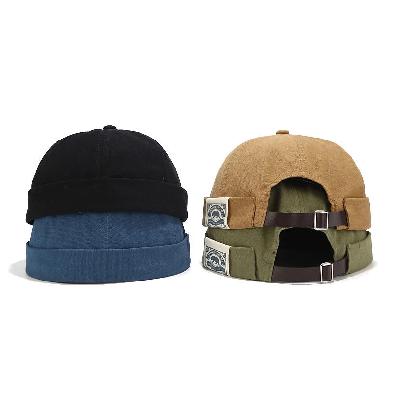 Bonnet Docker Noir Uni | BLUNI'S