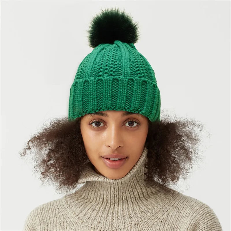 Bonnet Pompon Femme | GLAMKNIT'S