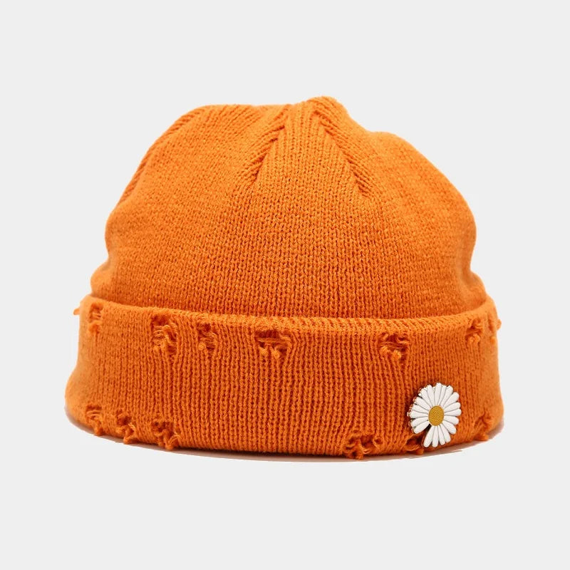 bonnet orange femme