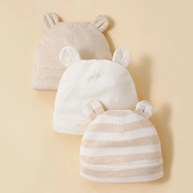 Bonnet Beige Bebe | 3 Piece