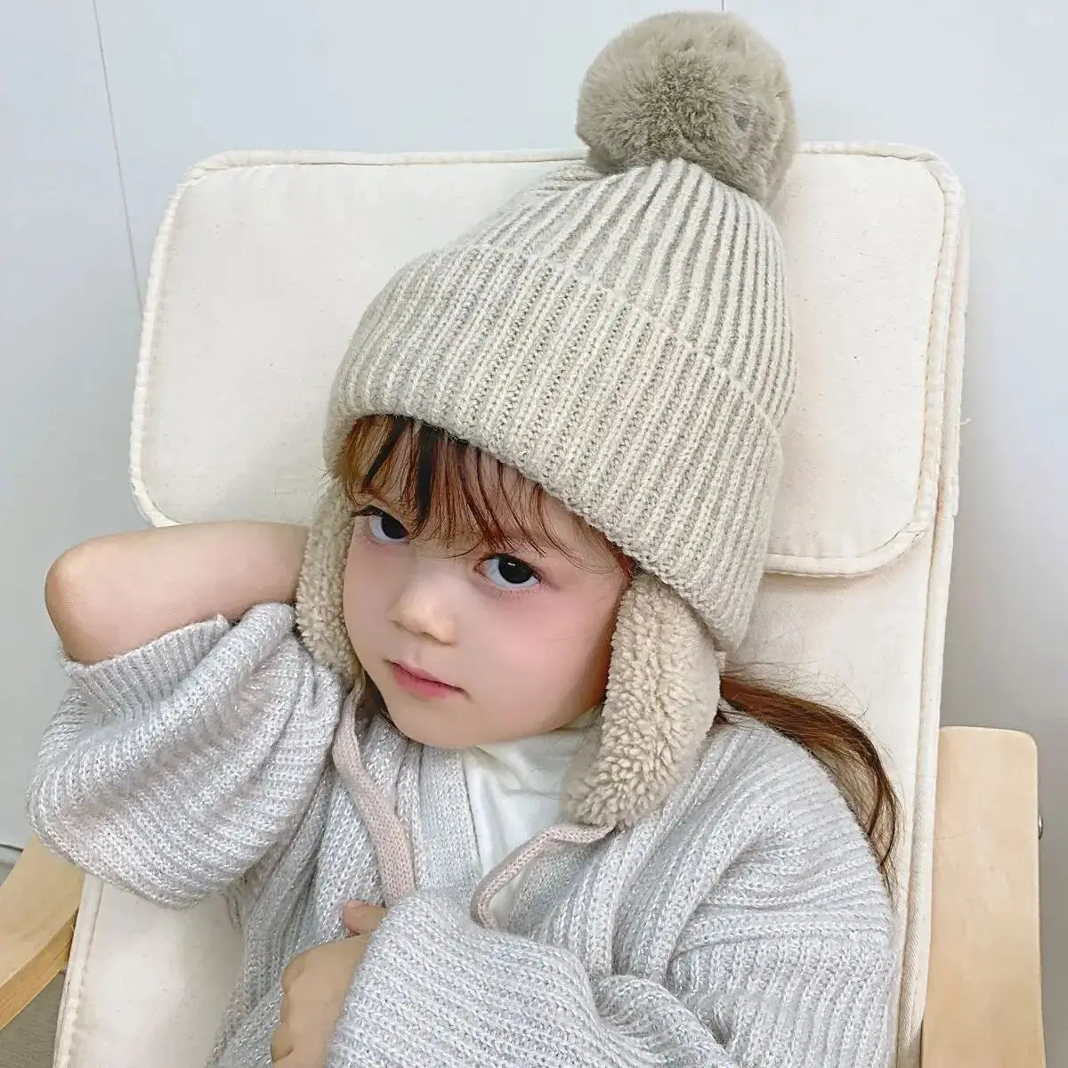 Bonnet Hiver Bébé Fille | BABY'COZY