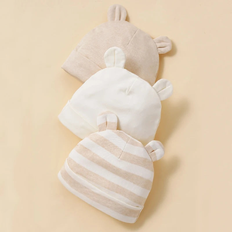 Bonnet Beige Bebe | 3 Piece